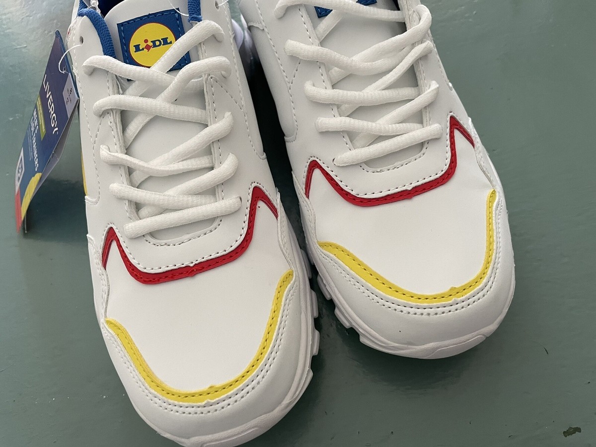 Paire De Baskets Sneakers Lidl édition Limitée - Pointure 43 (UK 9) - Bleu, Tissu - Occasion