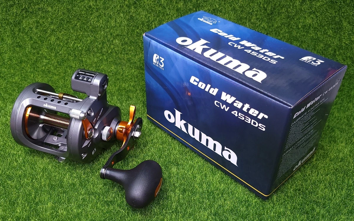 Okuma Cold Water Wire Line Star Drag 6.2:1 Right Hand Fishing Reel