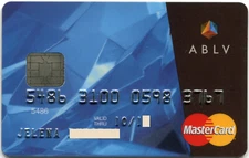 LATVIA ABLV bank   MasterCard  / hard to find!