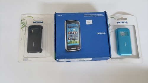 New Nokia C6-01 (Unlocked) Smartphone Black Edition With Extra - Afbeelding 2 van 9