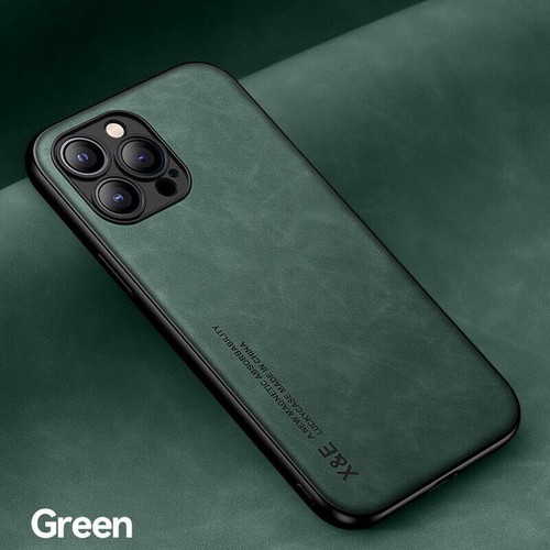 For iPhone 14 13 12 Pro Max 11 XS XR 8 7 ShockProof Magnetic Leather Case Cover - Picture 12 of 14