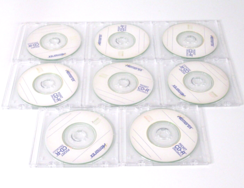 Memorex Pocket CD-R – 8 out of 10-pack w/cases 24x multi speed – 210 mb
