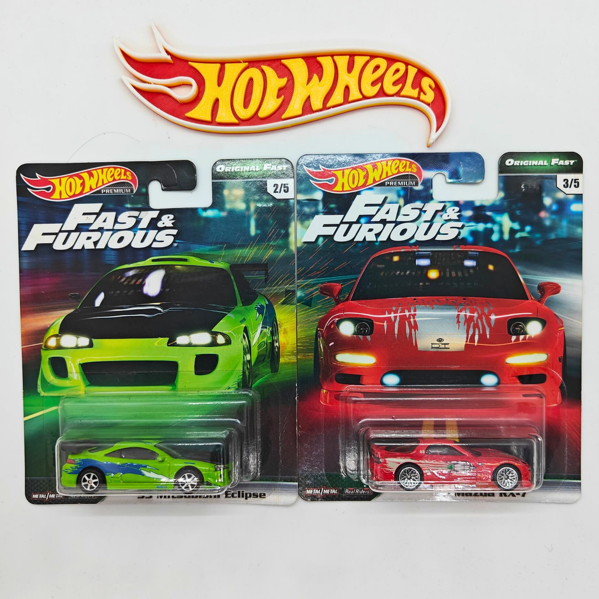HOT WHEELS 2019 FAST & FURIOUS ORIGINAL FAST 95 MAZDA RX7