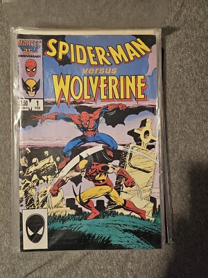 Spider-Man Vs. Wolverine #1 (Marvel Comics February 1987)