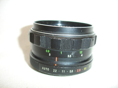 RICOH RIKENON 55mm F/ 2.8 lens, Pentax M42 screw mount. sn33221 | eBay