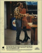 1995 Press Photo Richard Karn & Debbe Dunning star in "Home Improvement"