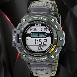 casio world time green