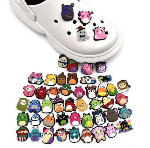12 X Zoccoli Scarpa Squishmallow Scarpa Charms Assortiti Adatto per Crocs - Foto 5 di 8
