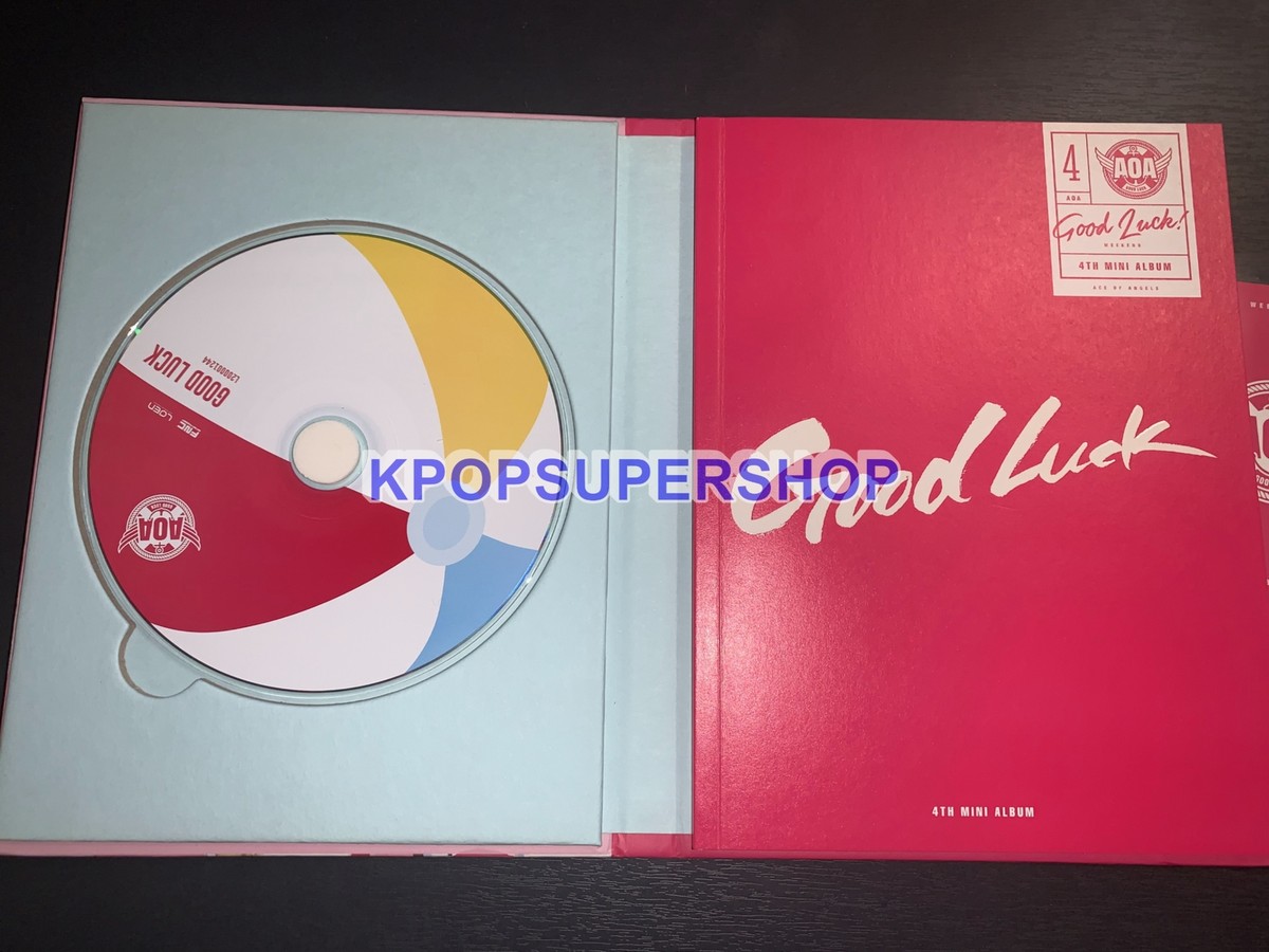AOA Good Luckセット(CD.DVD&サイン&特典カード) $_57.JPG
