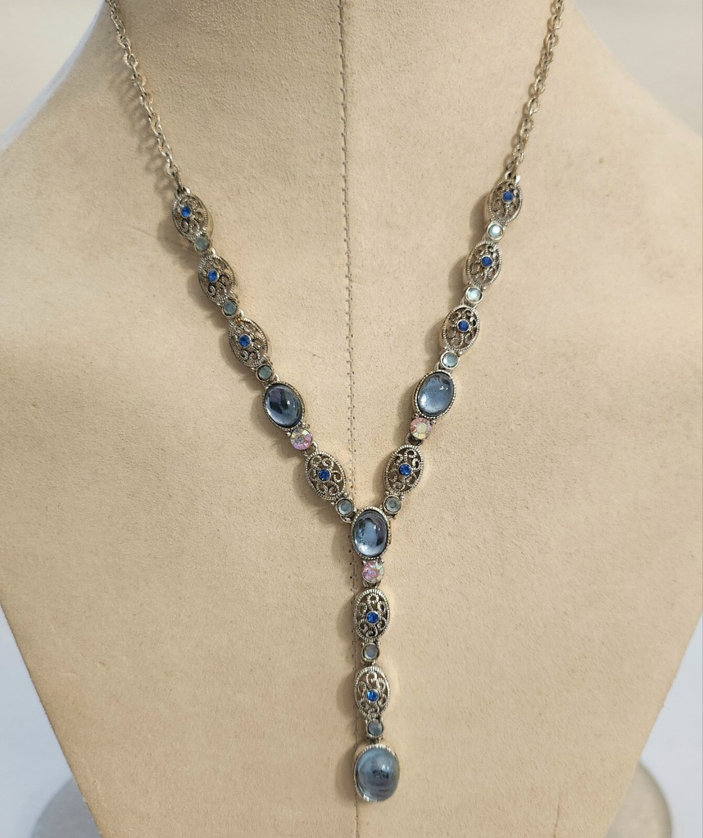 【VINTAGE HOLLYWOOD】Crystal n Ball Necklace_VH2435NE003M $_57.JPG?set_id=8800005007
