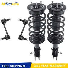 4PCS Front Struts Shocks & Sway Bars for 2011-2015 Ford Edge  Lincoln MKX New