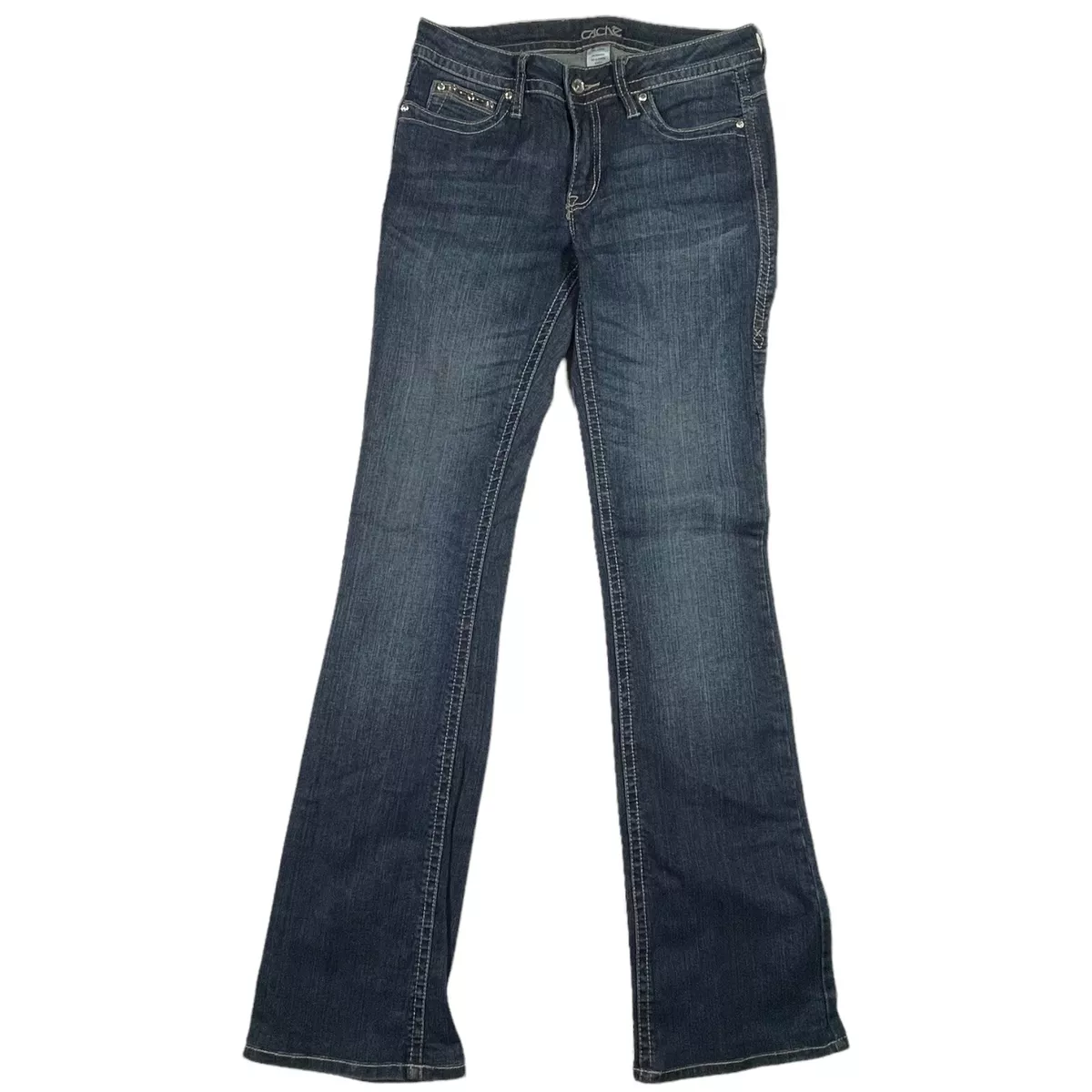 Jeans with bling on back pockets 2025
