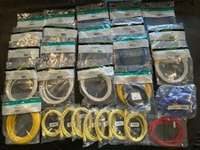 ASSORTED PATCH CORDS, RJ45-RJ45, NEW, UNUSED,...