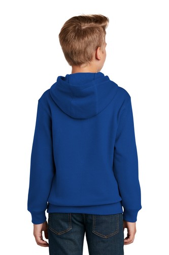 Sport-Tek YST254 Youth Updated Fit Long Sleeve Pullover Hoodie Sweatshirt - Picture 46 of 58