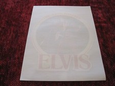 Vintage Elvis The King Lives On Iron-On transfer 