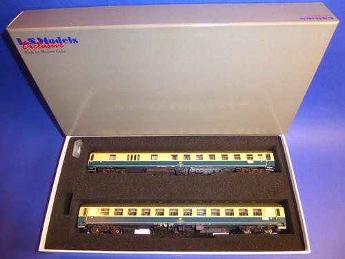 L.S. MODELS H0 46142 "D 347 Köln/Berlin" DB Set 1 Ep.IVb mit Figuren | Zustand: Gebraucht
