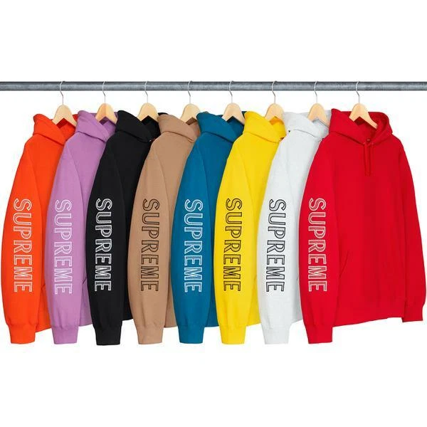 Supreme Sleepe Broderie Sweats Cendres Gris Foncé Aqua Violet S/S 18