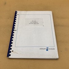 HEWLETT PACKARD MODEL 1640A SERIAL DATA ANALYZER PRELIMINARY SERVICE SHOP MANUAL
