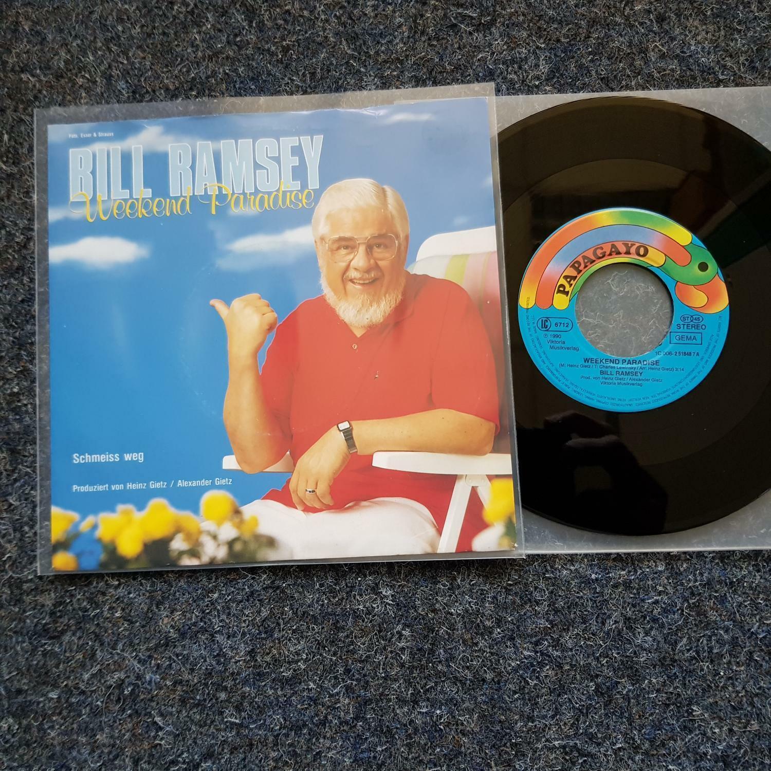 7"" Single Vinyl Bill Ramsey - Weekend Paradise
