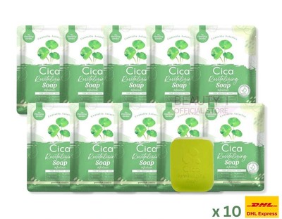 10x The Charming Garden Cica Soap Revitalizing Centella Reduce Dark Spots 50g
