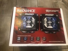 New Rigid Radiance 20200 Pod Led Light Set - White Illuminated Background Light New Rigid Radiance 20200 Pod Led Light Set - White Illuminated Background Light