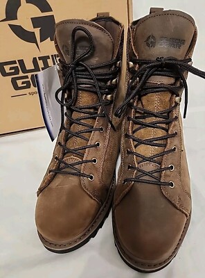 Guide Gear Men's 2.0 8'' ORTHOLITE WATERPROOF HUNTING BOOTS SZ US 12D 2084