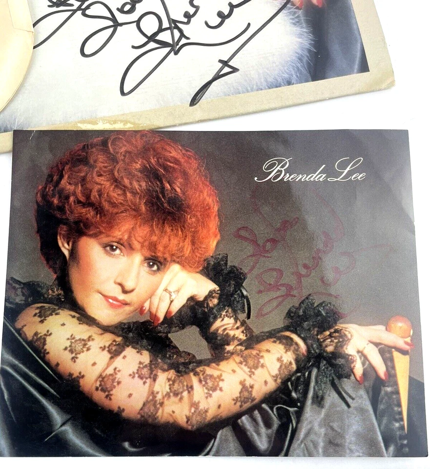 BRENDA LEE Only When I Laugh-LP Vinyl VG-MCA-1981-Autographed Album/Photo - Image 3 of 4