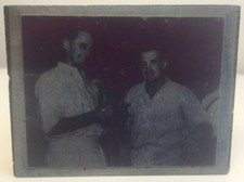 Vintage Wooden Printing Print Plate Peter May Jim Laker Cricket Memorabilia 1956