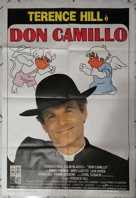manifesto poster 2F  DON CAMILLO  terence hill mismy farmer T98