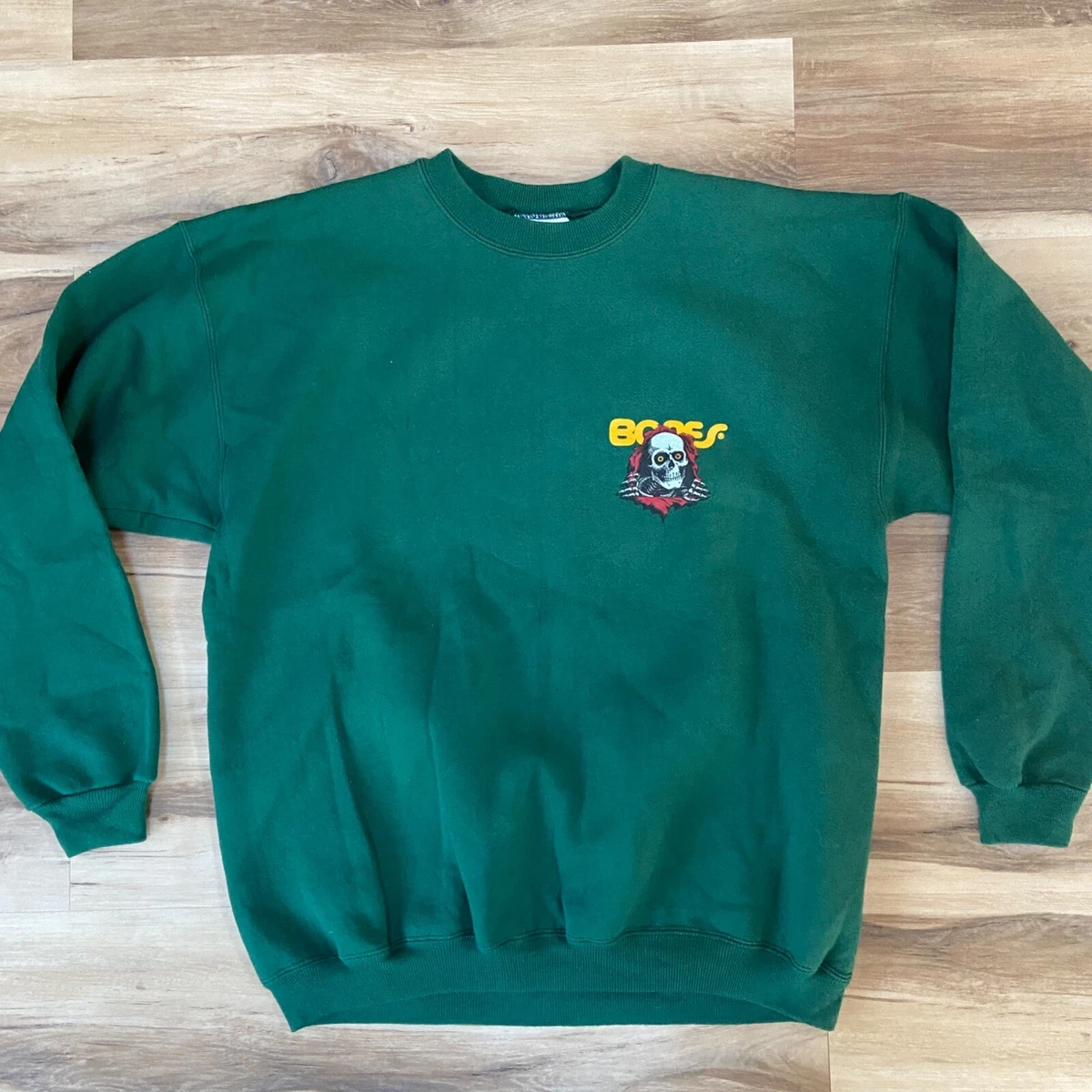 Vintage Powell Peralta Shirt Mens Large Bones Ripper Skate Sweatshirt Hanes 1994