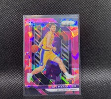 Svi Mykhailiuk Rookie Pink Cracked Ice Card 2018-19 Panini Prizm Basketball #274. rookie card picture