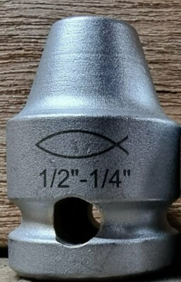 Fischer Stecknussadapter  Torx-Antrieb 1/2''- 1/4'' - Neuware - Reduzierung