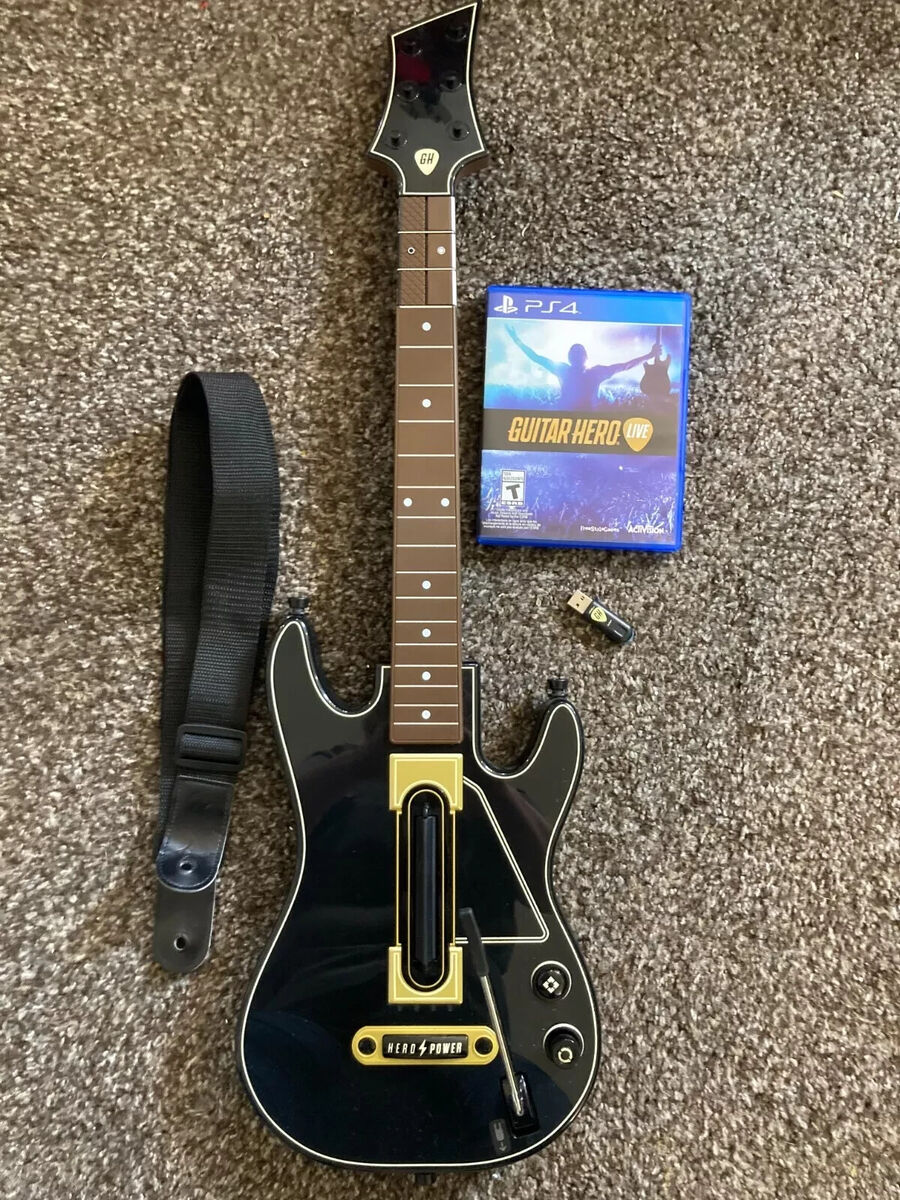 PS4 Guitar Hero Live Bundle Sony Playstation 4 Game Guitars PS4 Guitar Hero Live Bundle Sony Playstation 4 Game Guitars