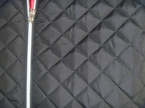 Marc New York Jacket Womens Size L Black Quilted Red Inner Lining Andrew Marc - Picture 4 of 11