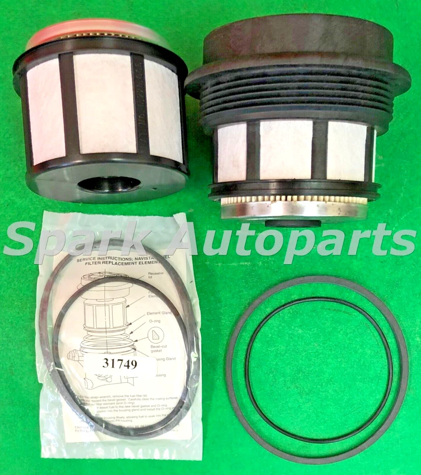 New Lot of 2 Fuel Filter 33518 For FORD E-350 Club Wagon, E-350 E-450 Super Duty Foto 2 de 3