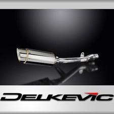 HONDA NT650V DEAUVILLE 1998-2005 Echappement-Silencieux 200mm Rond Inox PISTE