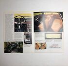 E 1971 Original Vtg Alfa Romeo Berlina 1750 Press Release Specs Manual