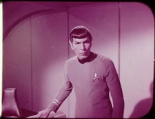 Star Trek TOS 35mm Film Clip Slide Obsession Spock Leonard Nimoy 2.13.2