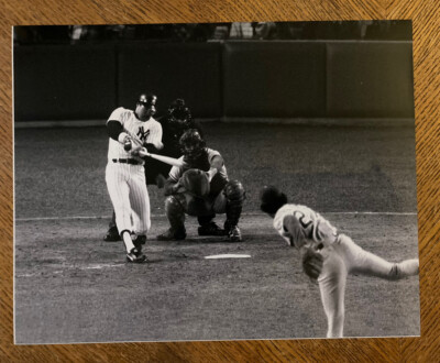REGGIE JACKSON 8x10 Photo WS HR Purchased from Steiner Sports Yankees 