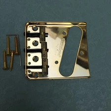 Wilkinson WTB Tele Vintage Style Guitar Bridge gold