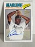 2023 Topps Archives Dontrelle Willis On Card Auto Fan Favorites Marlins #77FF-DW