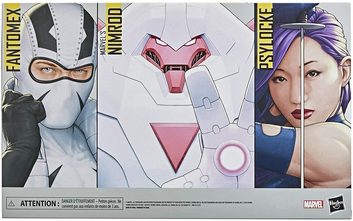 Marvel Legends ~ PSYLOCKE, FANTOMEX & NIMROD EXCLUSIVE