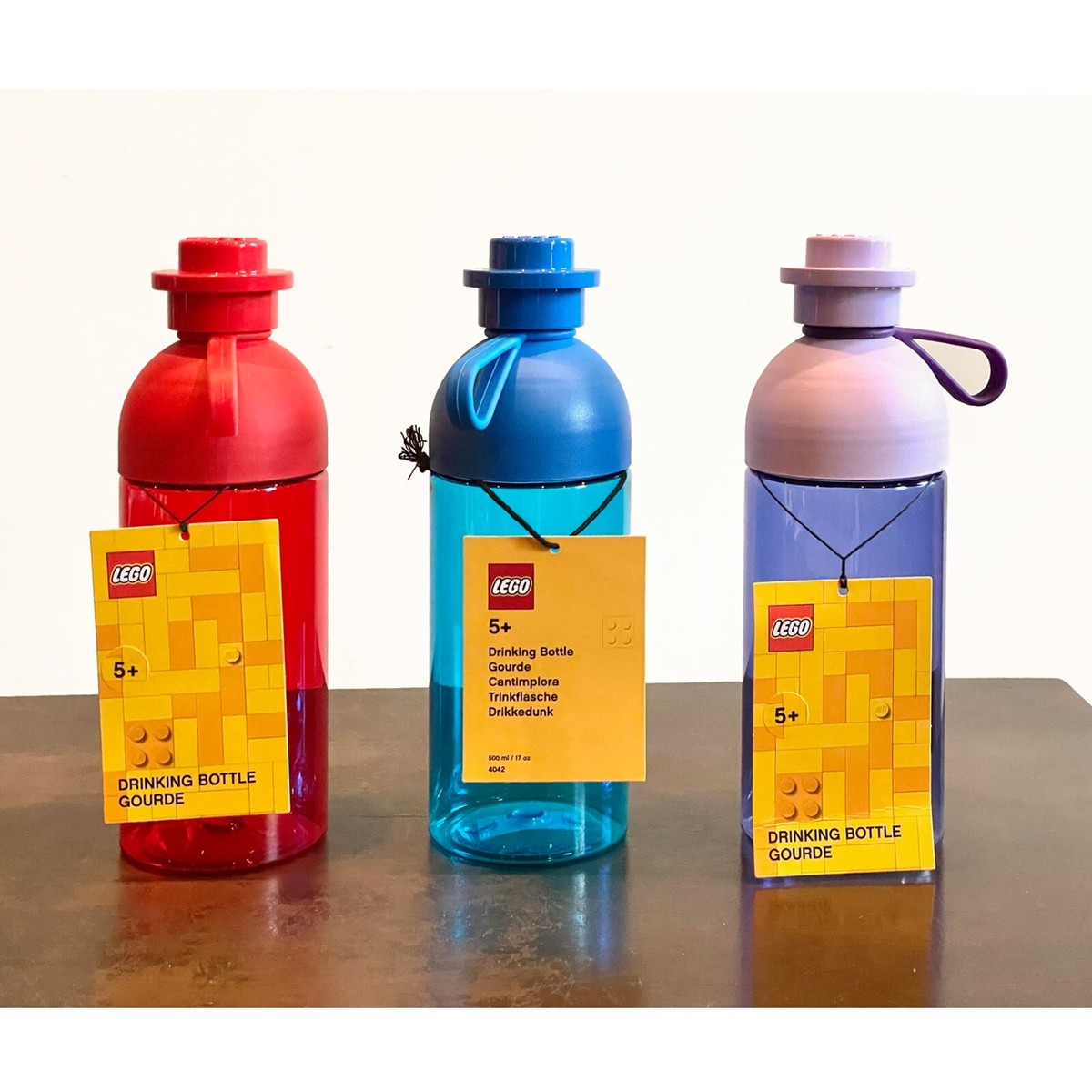 New with Tags LEGO 500ml Hydration Bottle Blue Red Lavender You Pick! in  Hand