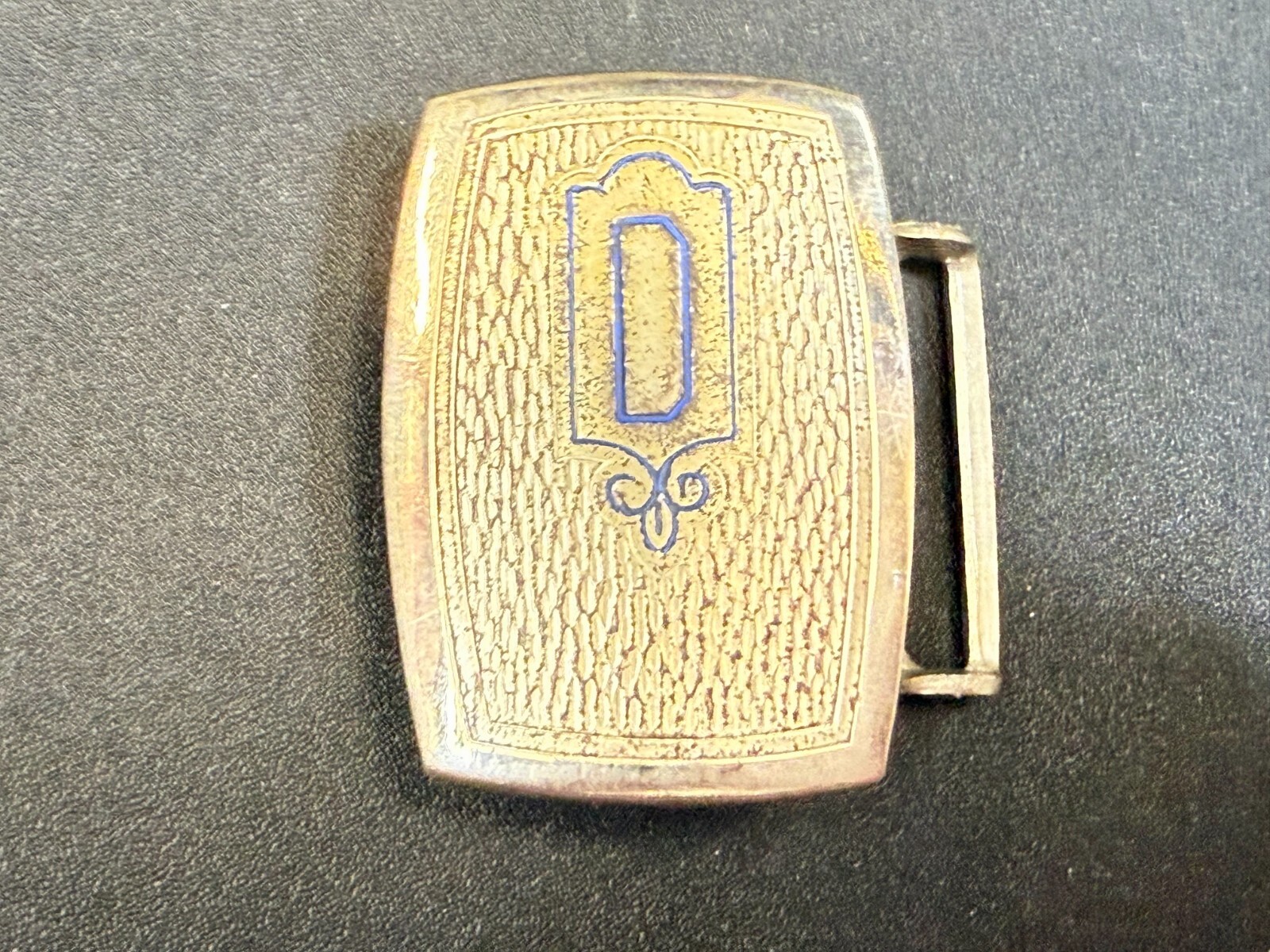 Custom Initial Letter D Monogram Silver Plated Pi… - image 13