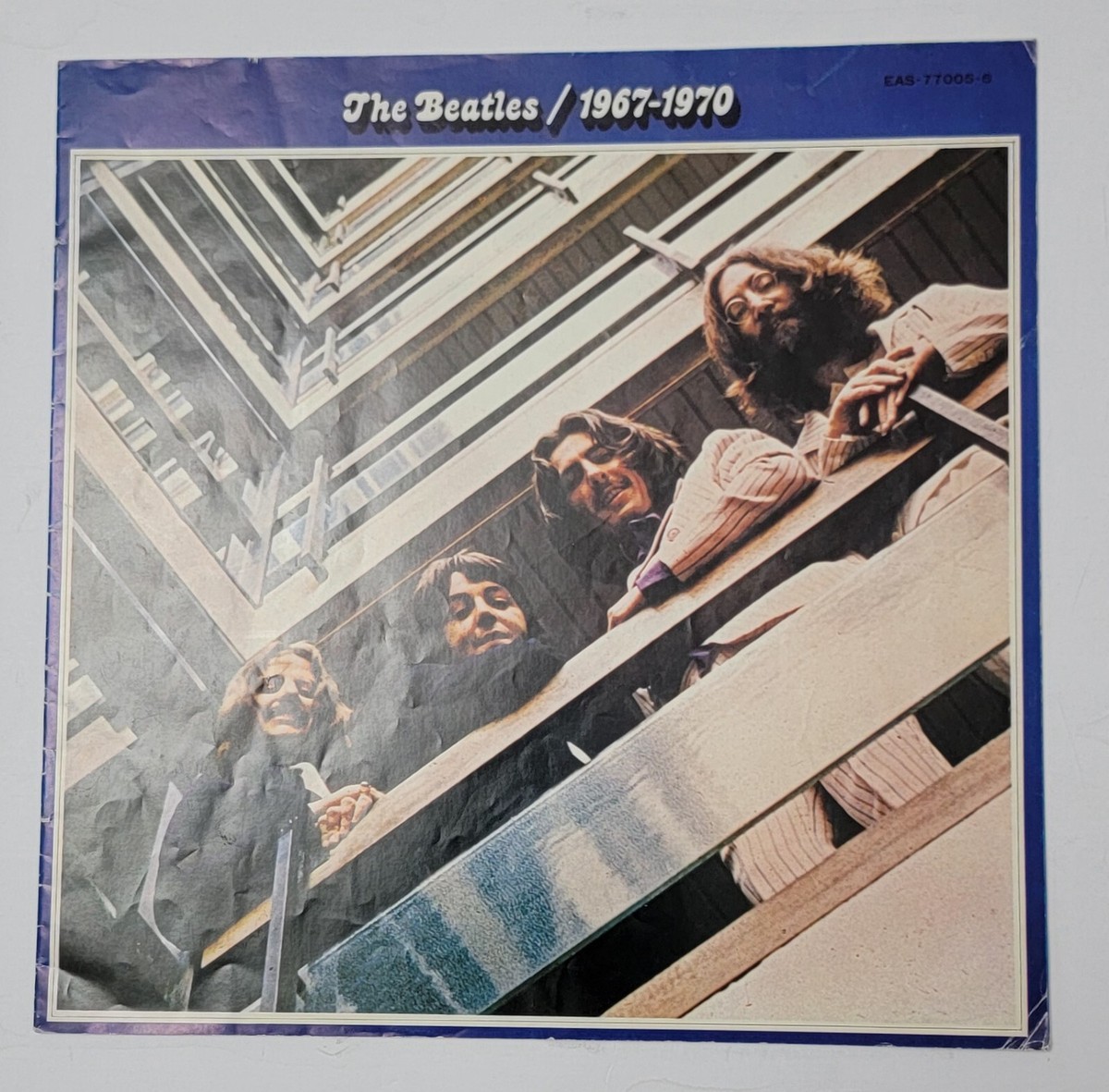 THE BEATLES 1967-1970 ALBUM VINYL JAPAN PRINT INNER SLEEVE AND