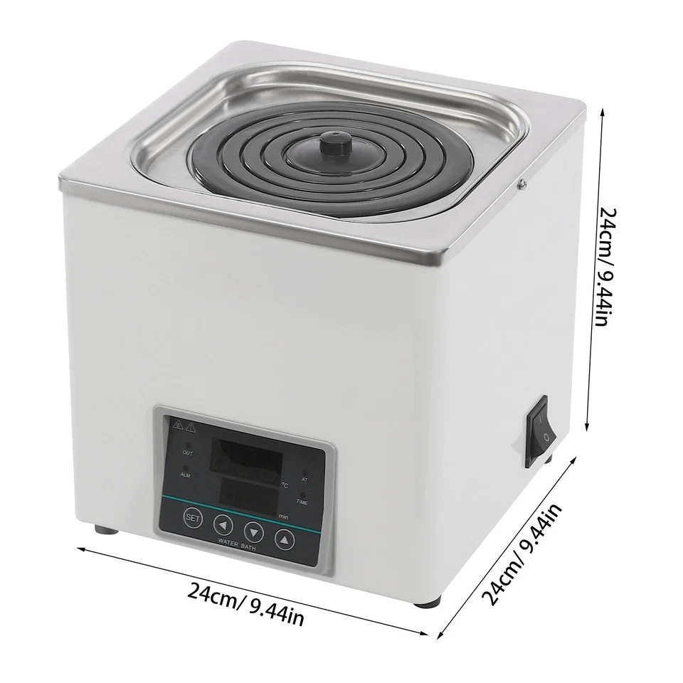 Calentador termostático de baño de agua de laboratorio de 300 W de un solo orificio para experimentos de laboratorio Foto 3 de 4