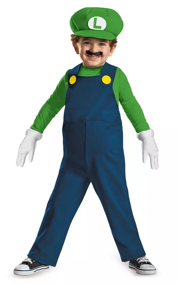 Kids' Mario Deluxe Costume - Super Mario Brothers