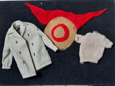 1960 vintage Barbie Open Road "Jackets, Sweater, Hat" #985