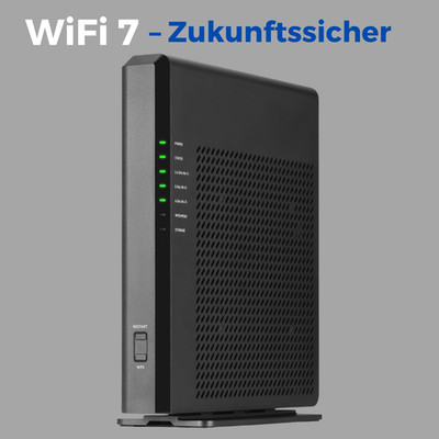 Wi-Fi 7 Router BE19000 | 2x 10G Port | Tri-Band | Glasfaser Ready | Future-Proof