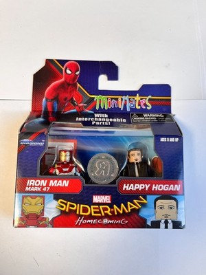MARVEL Minimates Serie Iron Man Mark 47 & Happy Hogan Actionfigur Set